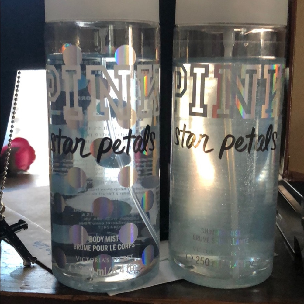 Victoria’s Secret body mist and shimmer mist
